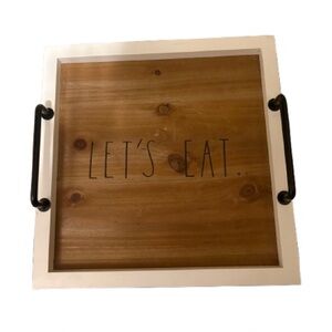 Rae Dunn “Let’s Eat” Wooden Serving Tray